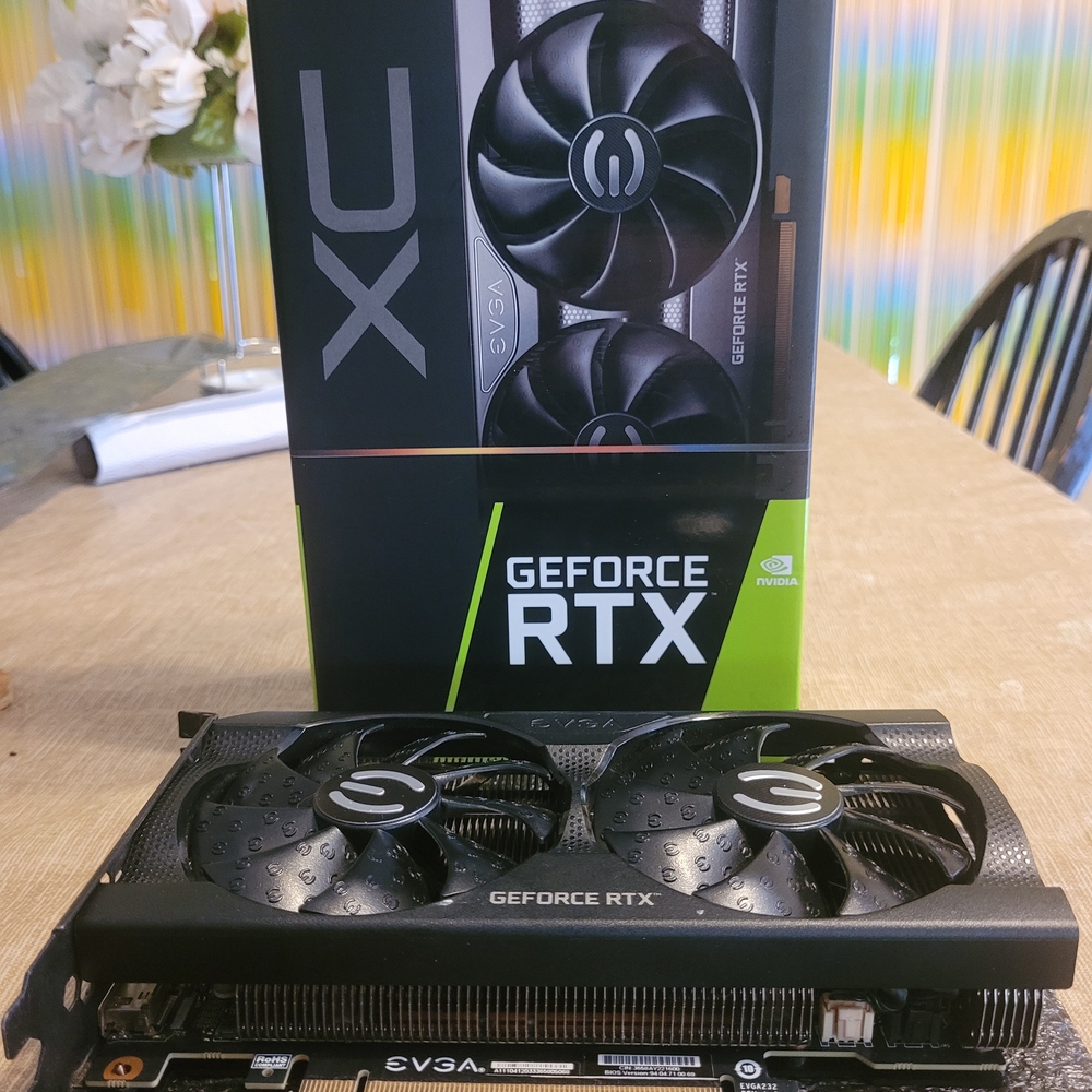 EVGA GeForce RTX Graphics Card - Black